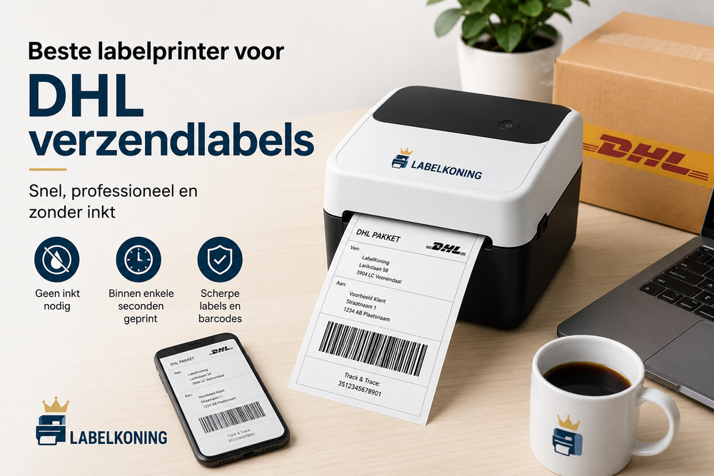 Beste labelprinter voor DHL verzendlabels in 2026