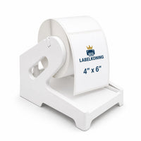 Witte labelhouder 10x15 cm verzendlabels rol houder voor webshop verzending 1