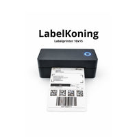 Labelprinter die 10x15 cm verzendlabels print voor DHL en PostNL 2